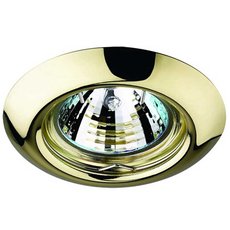 Точечный светильник с арматурой золотого цвета, плафонами золотого цвета Novotech 369113