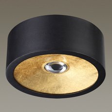 Точечный светильник с арматурой чёрного цвета Odeon Light 3878/1CL