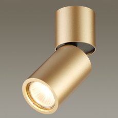 Точечный светильник с арматурой золотого цвета, металлическими плафонами Odeon Light 3895/1C