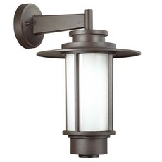 Светильник для уличного освещения с плафонами белого цвета Odeon Light 4047/1W