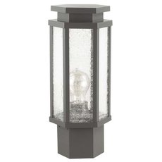 Светильник для уличного освещения с арматурой коричневого цвета, плафонами прозрачного цвета Odeon Light 4048/1B
