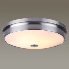 Светильник с арматурой никеля цвета, плафонами белого цвета Odeon Light 4825/4C
