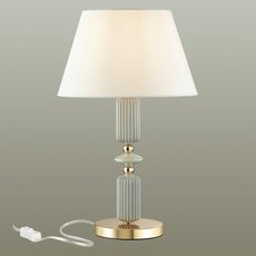 Настольная лампа с абажуром Odeon Light 4861/1TA
