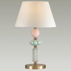Настольная лампа с плафонами белого цвета Odeon Light 4861/1TB