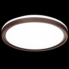 Светильник с арматурой коричневого цвета, плафонами белого цвета Sonex 3044/CL
