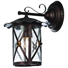Светильник для уличного освещения с арматурой коричневого цвета, стеклянными плафонами L ARTE LUCE L12181.88