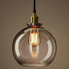 Светильник с арматурой бронзы цвета, плафонами прозрачного цвета Imperium Loft 191634-22