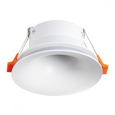 Точечный светильник с арматурой белого цвета, пластиковыми плафонами KANLUX AJAS DSO-W (33161)