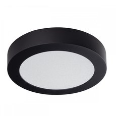 Точечный светильник с арматурой чёрного цвета, плафонами белого цвета KANLUX CARSA V2LED 12W-NW-B (33532)