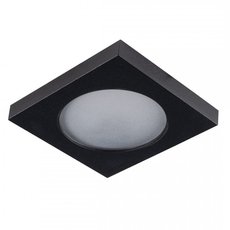 Точечный светильник с арматурой чёрного цвета KANLUX FLINI IP44 DSL-B (33120)