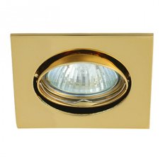 Точечный светильник с арматурой золотого цвета, металлическими плафонами KANLUX NAVI CTX-DT10-G (2552)