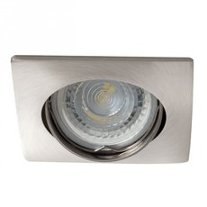Точечный светильник с арматурой никеля цвета, металлическими плафонами KANLUX NESTA DTL-C/M (26752)