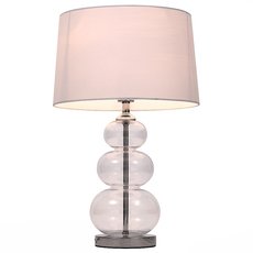 Настольная лампа с арматурой хрома цвета, плафонами белого цвета ST LUCE SL970.104.01