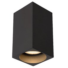 Точечный светильник с металлическими плафонами чёрного цвета Lucide 09916/05/36