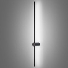 Бра с арматурой чёрного цвета, плафонами чёрного цвета Frezia Light 1206 DW-712-1000