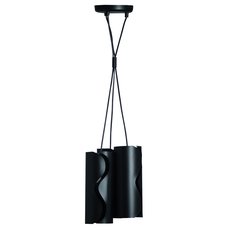 Светильник с арматурой чёрного цвета, металлическими плафонами Adilux 3789