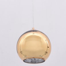 Светильник с арматурой золотого цвета, стеклянными плафонами LUMINA DECO LDP 107-300 GD