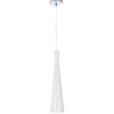 Светильник с арматурой хрома цвета, плафонами белого цвета LUMINA DECO LDP 7227 WT
