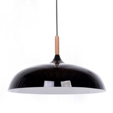 Светильник с металлическими плафонами чёрного цвета LUMINA DECO 7899 BK