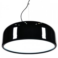 Светильник с арматурой чёрного цвета, металлическими плафонами LUMINA DECO LDP 8369 BK