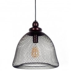 Светильник с арматурой чёрного цвета, металлическими плафонами LUMINA DECO LDP 016-L BR