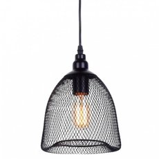 Светильник с арматурой чёрного цвета, металлическими плафонами LUMINA DECO 016-S