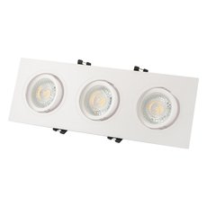 Точечный светильник с арматурой белого цвета, плафонами белого цвета DENKIRS DK3023-WH
