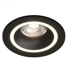Точечный светильник с арматурой чёрного цвета DENKIRS DK2060-BK