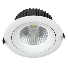 Точечный светильник с арматурой белого цвета, плафонами белого цвета Elvan VLS-006R-12W-WW-Wh