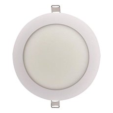 Точечный светильник с арматурой белого цвета Elvan VLS-102R-12W-WH