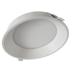 Точечный светильник с плафонами белого цвета Elvan VLS-105R-15W-WW-Wh
