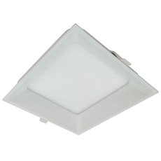 Точечный светильник с арматурой белого цвета, пластиковыми плафонами Elvan VLS-105SQ-15W-WW-Wh
