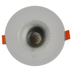 Точечный светильник с плафонами белого цвета Elvan VLS-316R-10W-NH-Wh