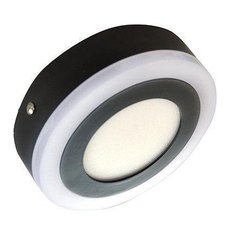 Точечный светильник с арматурой чёрного цвета Elvan NLS-500R-6/3-WW/NH-Bk