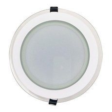 Точечный светильник с арматурой белого цвета Elvan VLS-705R-18W-WW-Wh