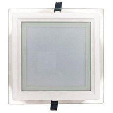 Точечный светильник с арматурой белого цвета Elvan VLS-705SQ-18W-WH-Wh
