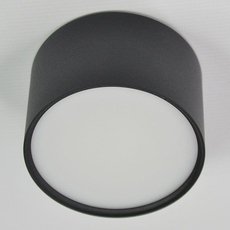 Точечный светильник с металлическими плафонами чёрного цвета Elvan NLS-2337-6W-NH-Bk