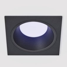 Точечный светильник с арматурой чёрного цвета ITALLINE IT08-8013 black 3000K+IT08-8014 black