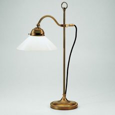 Настольная лампа с стеклянными плафонами Berliner Messinglampen 0G1-17op B