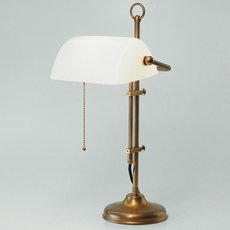 Настольная лампа с стеклянными плафонами Berliner Messinglampen W1-99op B