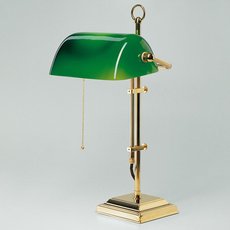 Настольная лампа с арматурой латуни цвета Berliner Messinglampen W2-99grP