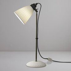 Настольная лампа с арматурой белого цвета, плафонами белого цвета Original BTC FT487