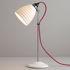 Настольная лампа с арматурой белого цвета, плафонами белого цвета Original BTC FT491BW