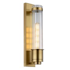 Светильник для ванной комнаты с плафонами прозрачного цвета Quintiesse QN-WELLINGTON1-AB