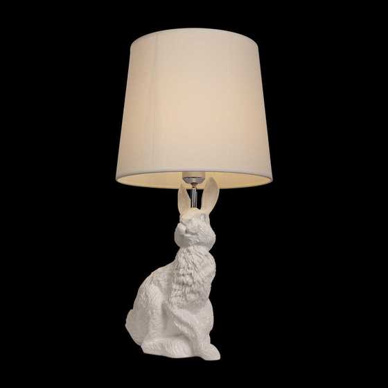 Nastolnaya lampa loft it rabbit 10190 white 4