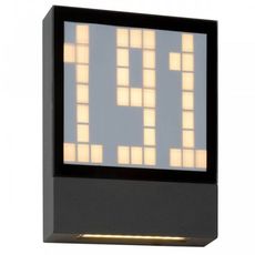 Светильник для уличного освещения с арматурой чёрного цвета, плафонами белого цвета Lucide 27899/03/29
