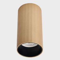 Точечный светильник с металлическими плафонами ITALLINE IT08-8012 gold+black