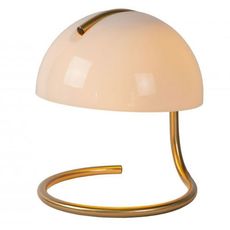 Настольная лампа с арматурой золотого цвета, стеклянными плафонами Lucide 46516/01/31