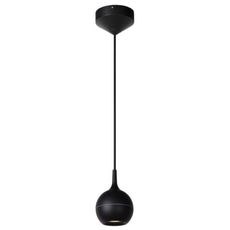 Светильник для ванной комнаты с арматурой чёрного цвета, металлическими плафонами Lucide 09438/01/30