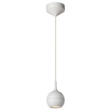 Светильник для ванной комнаты с арматурой белого цвета, плафонами белого цвета Lucide 09438/01/31